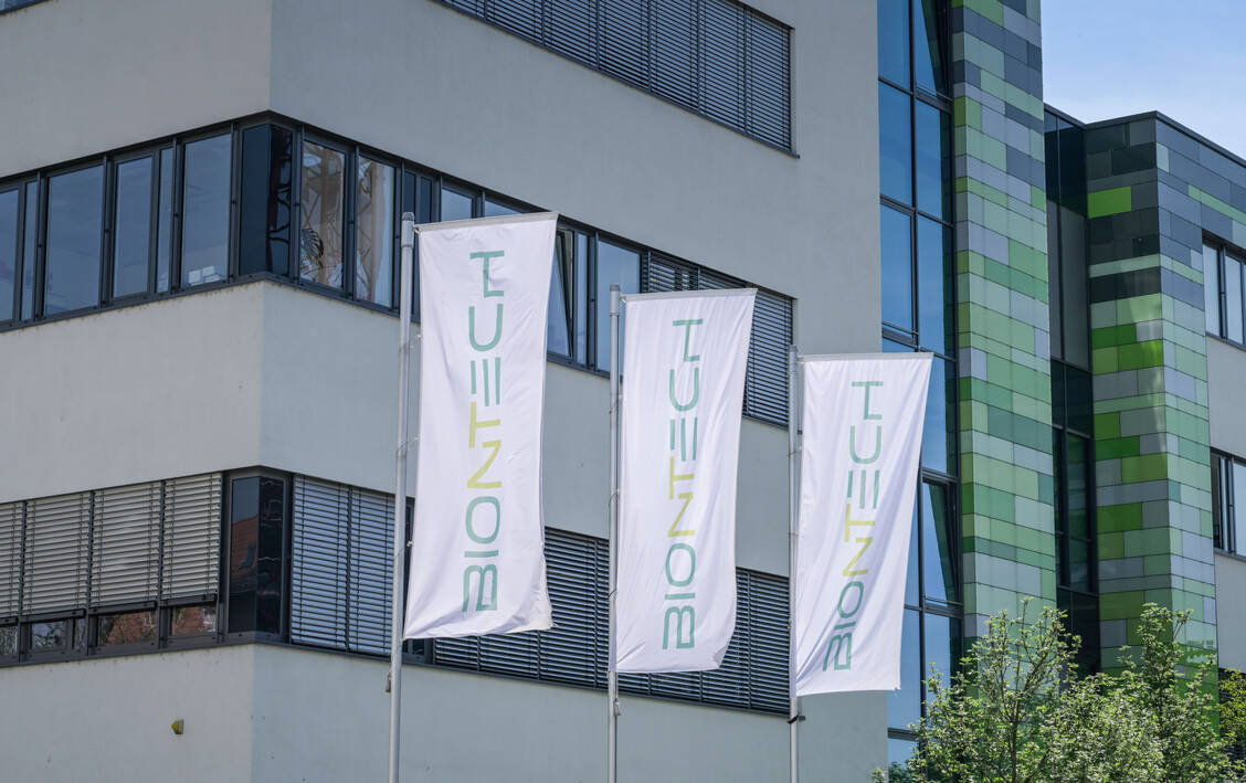 Der Biontech-Sitz in Mainz.  / © Imago/Schöning