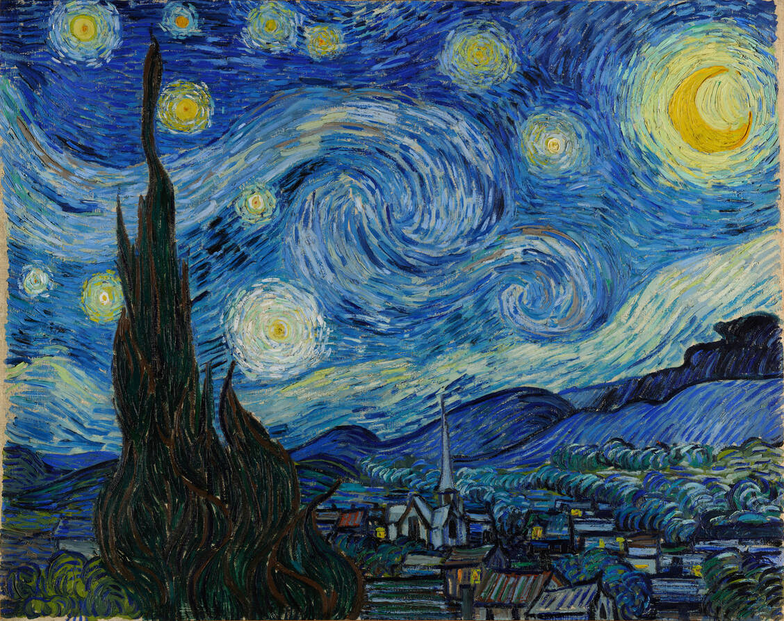 Van Gogh: »Sternennacht« (1889) / Foto: Foto: akg-images