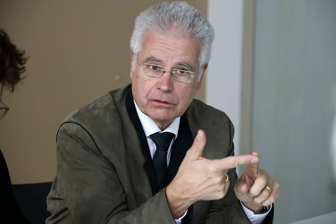 Als Kammerpräsident wiedergewählt: Apotheker Thomas Benkert / Foto: PZ/Alois Müller