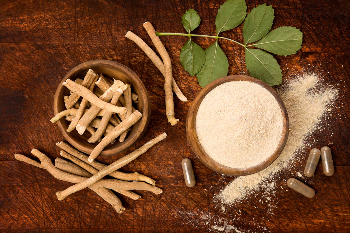 Ein vermeintliches Superfood mit ungewisser (Neben)Wirkung: Ashwagandha wird traditionell in der ayurvedischen Medizin genutzt; vor allem die Wurzeln. / © Getty Images/eskymaks