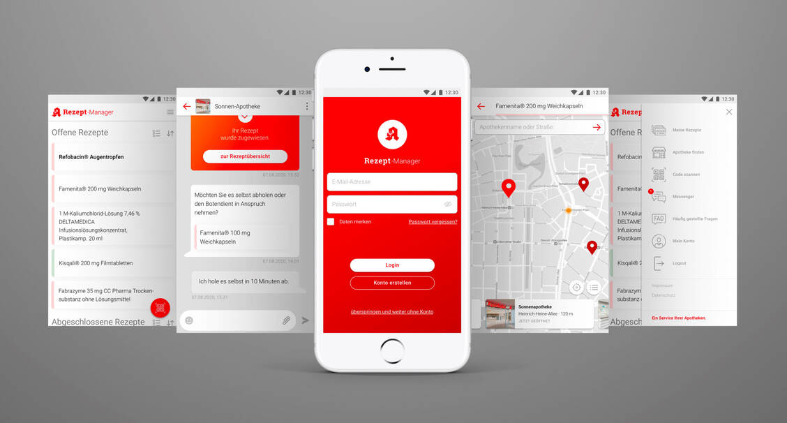 Der DAV entwickelte eine Web-App zur E-Rezept-Abwicklung. / Foto: ABDA