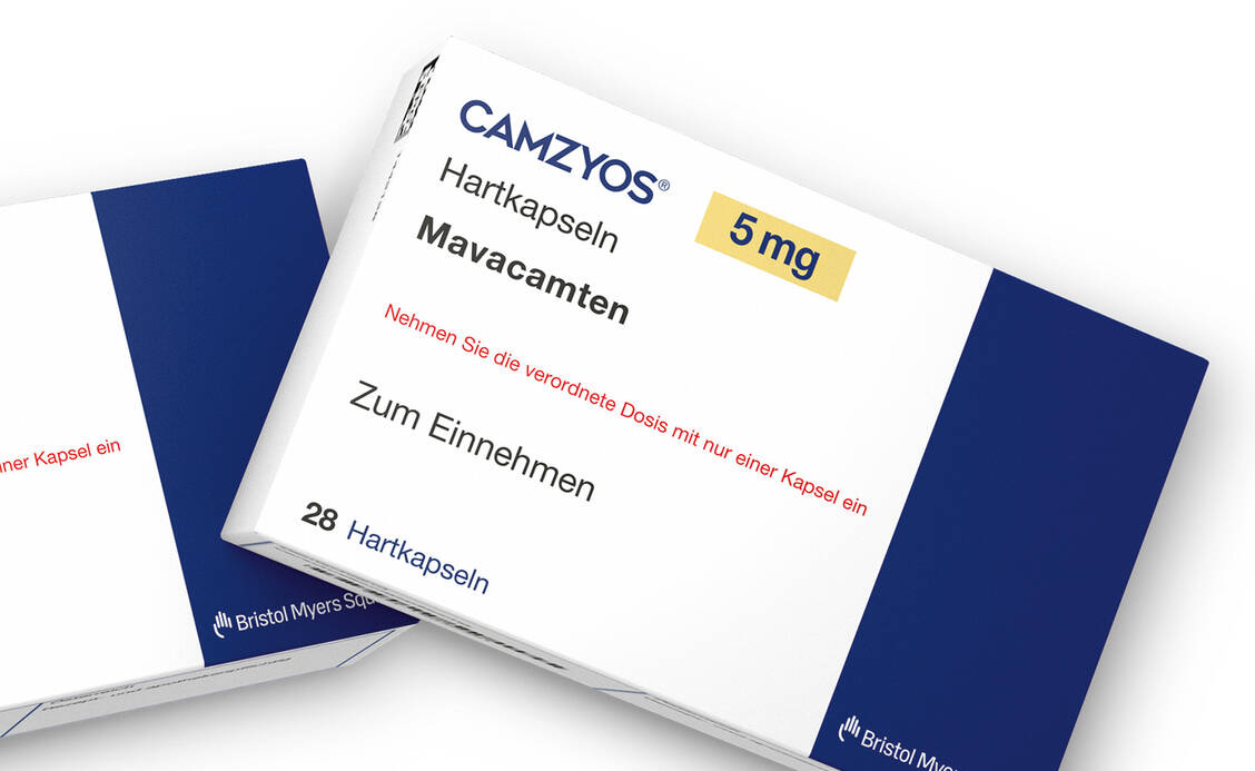 Camzyos® ist im August 2023 auf dem deutschen Markt eingeführt worden. / Foto: Bristol-Myers Squibb