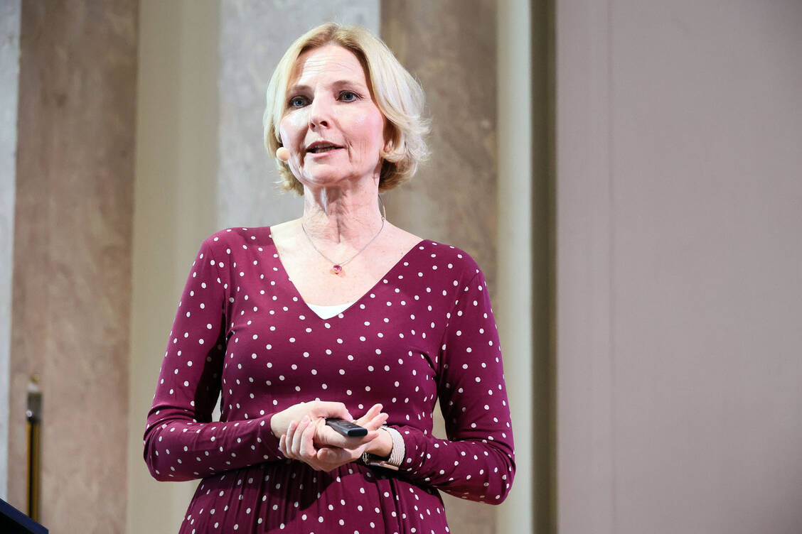 Dr. Helga Auer-Kletzmayr aus Klagenfurt gab zahlreiche Beratungstipps für Frauen mit Gestationsdiabetes. / © PZ/Alois Müller
