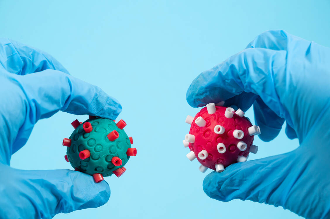 Hersteller Atriva hofft, dass sein MEK-Inhibitor Zapnometinib universell gegen Corona- und andere RNA-Viren wirkt, die Atemwegsinfekte auslösen. / Foto: Getty Images/Aitor Diago