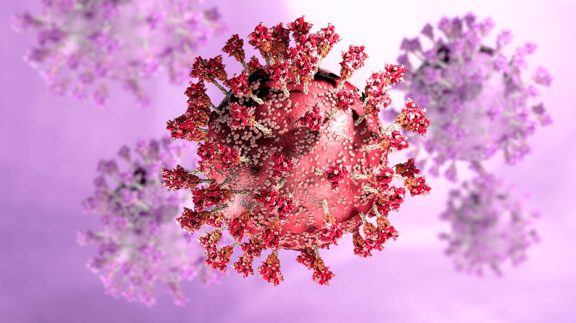 Von der Omikron-Variante des Coronavirus SARS-CoV-2 existiert bereits eine Reihe von Sublinien, die unterschiedlich starke Immunfluchtpotenziale haben.  / Foto: Getty Images/Naeblys