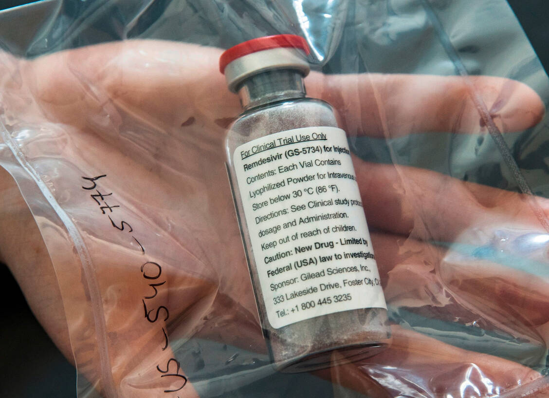 Remdesivir gilt als ein Hoffnungsträger gegen Covid-19. In einer klinischen Studie in China hat es den Gesundheitszustand der Patienten aber offenbar nicht verbessern können.  / Foto: picture alliance/Reuters