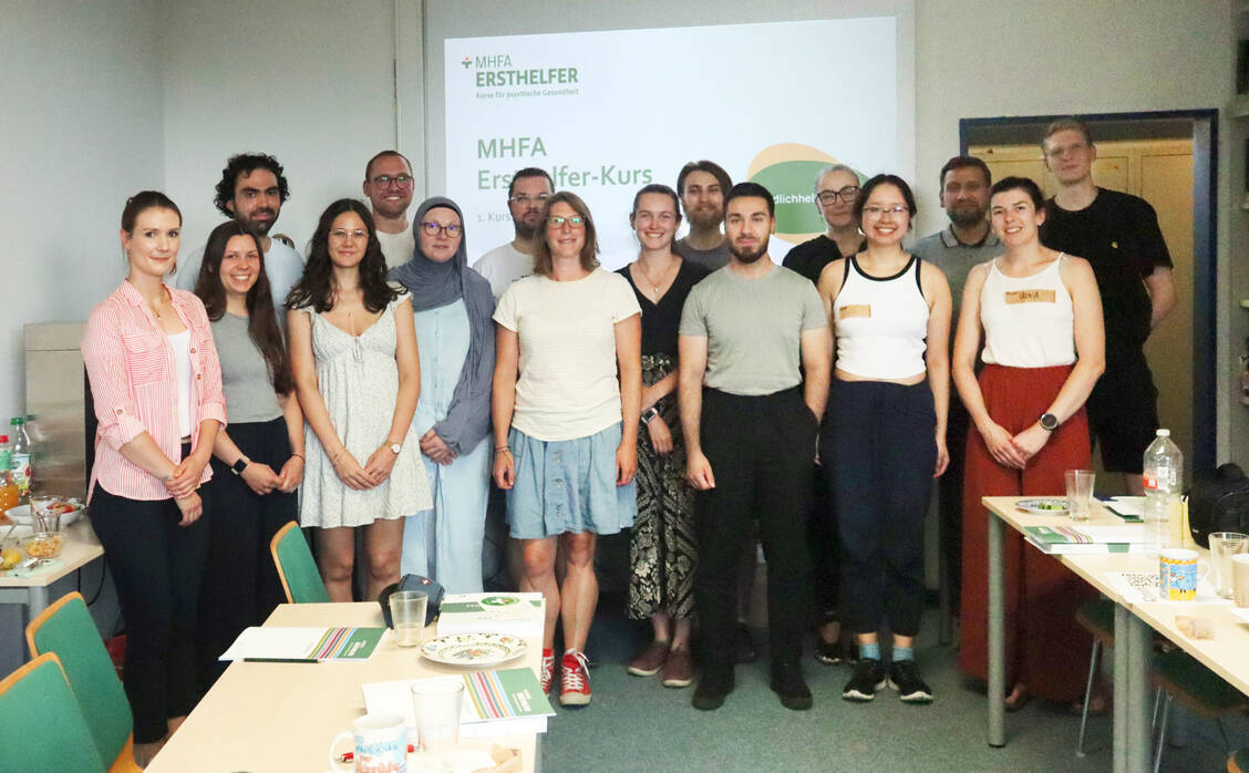Das Ersthelfenden-Team der TU Braunschweig / © privat