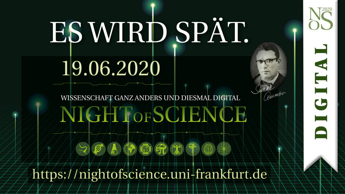 Jedes Jahr im Sommer laden die naturwissenschaftlichen Fachschaften der Goethe-Universität in Frankfurt zu einem Abend ein, der auch Fachfremde für die Naturwissenschaften begeistern soll.  / Foto: Night of Science e.V