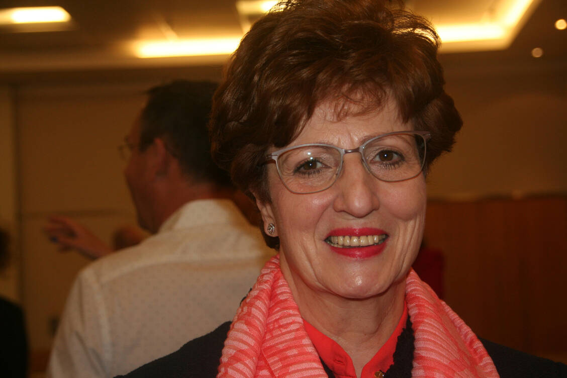 Kammerpräsidentin Ursula Funke: »Gemeinsam die Vorhaben von Minister Lauterbach enttarnen!« / Foto: PZ/Wolf