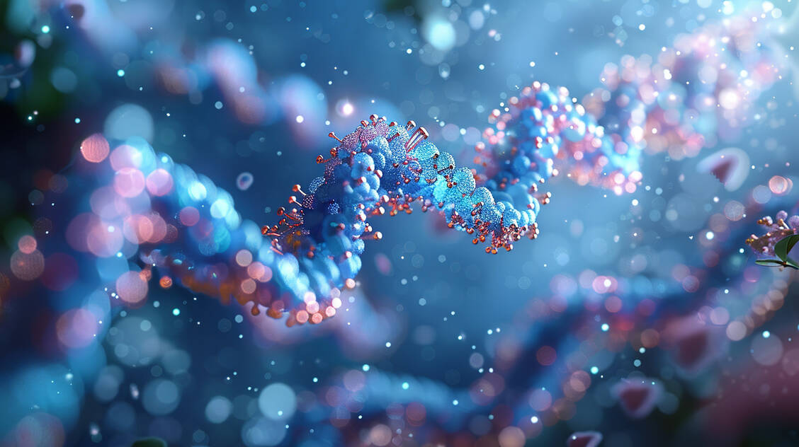 Wenn sich zu viele Methylgruppen an der DNA in der Promoterregion eines Gens befinden, kann es nicht mehr abgelesen werden. / Foto: Adobe Stock/Darika