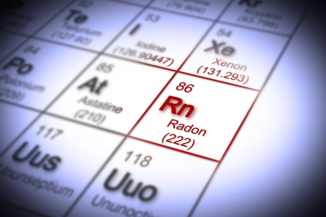 Das radioaktive Edelgas Radon entsteht beim Zerfall von Uran und kommt in der Umwelt in Böden und Gewässern vor. / Foto: Adobe Stock/Francesco Scatena