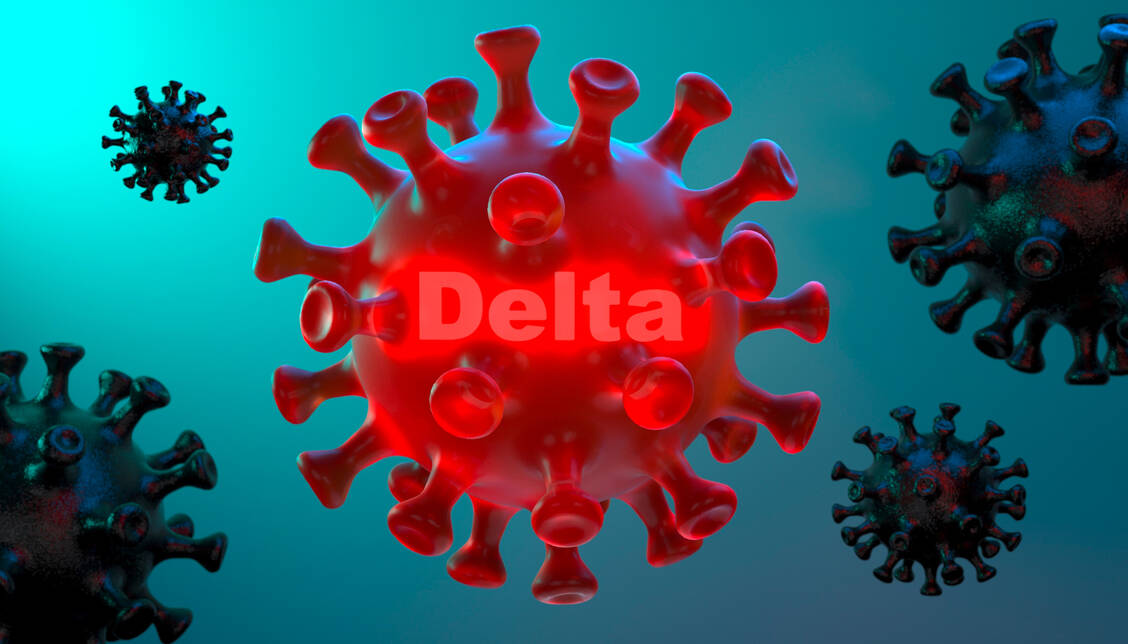 Die Delta-Variante des Coronavirus kommt in verschiedenen Unterformen vor. Eine davon – AY.4.2 – breitet sich derzeit in Großbritannien aus.  / Foto: Adobe Stock/Dimitris_Barletis