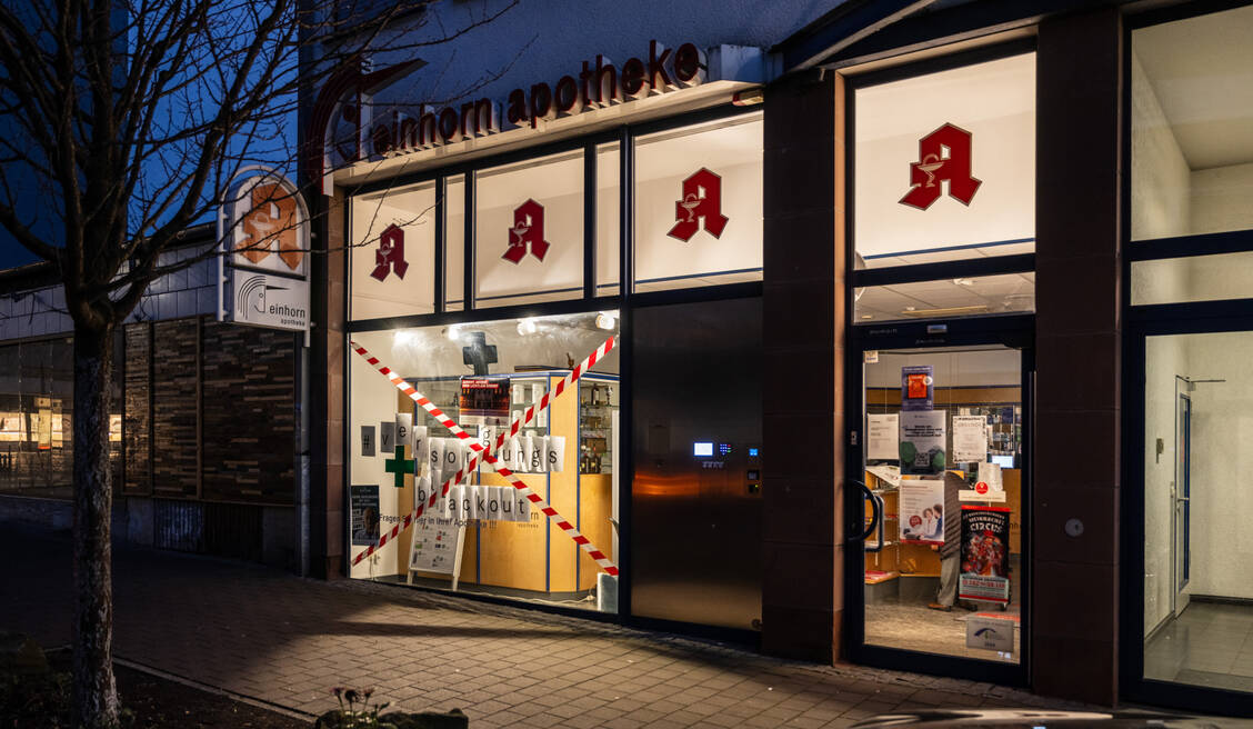 Viele Apotheken beteiligten sich an den heutigen Protesten, die ABDA erneuerte ihre Kritik an der Apothekenreform. © Imago/Funke Foto Services