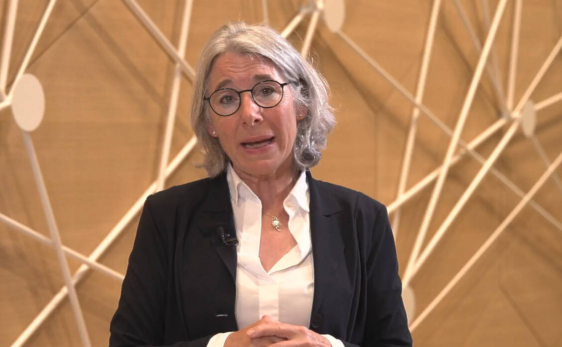 ABDA-Präsidentin Gabriele Regina Overwiening rief am gestrigen Montag die Apothekerschaft erneut zur Geschlossenheit auf. / Foto: PZ/Screenshot
