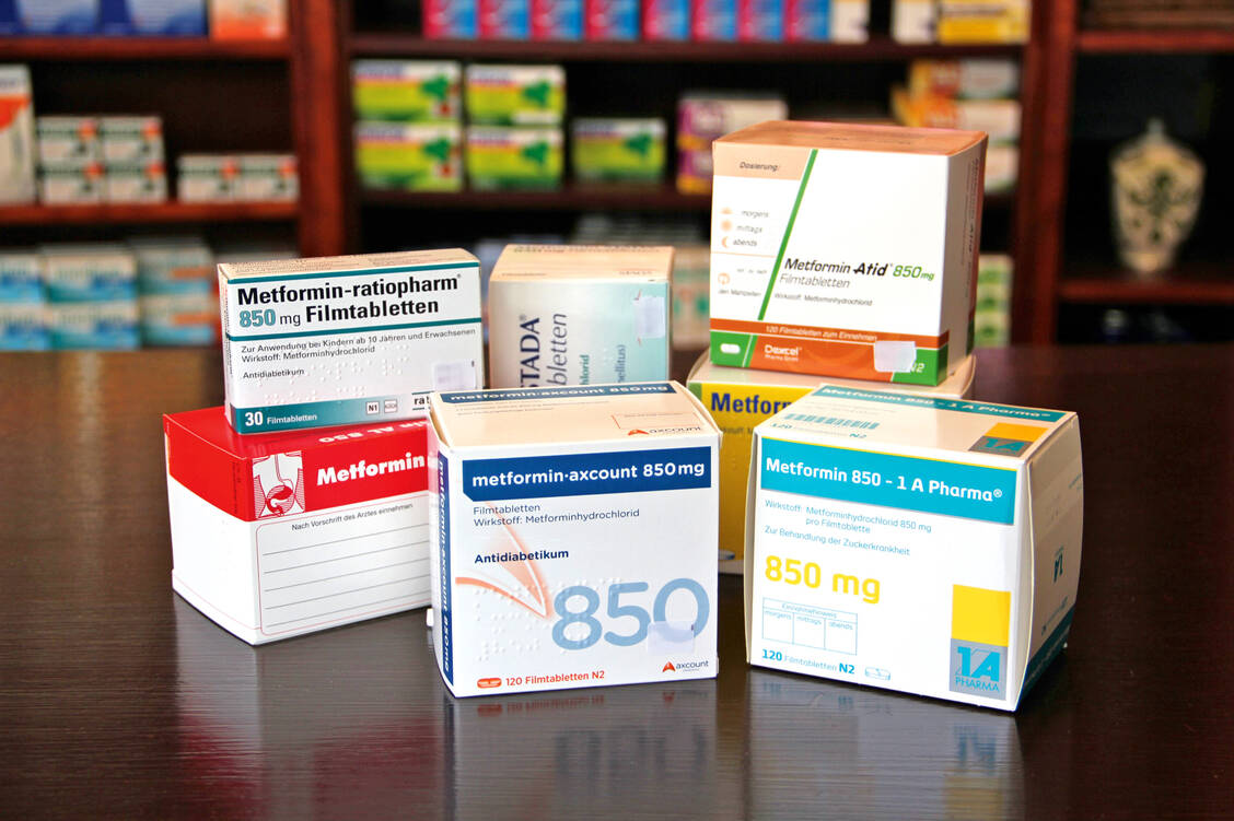 Erste Wahl bei Typ-2-Diabetes: Metformin. Es gibt zahlreiche Generika – angesichts von Lieferengpässen ist dies überaus begrüßenswert. / Foto: PZ/Nuß