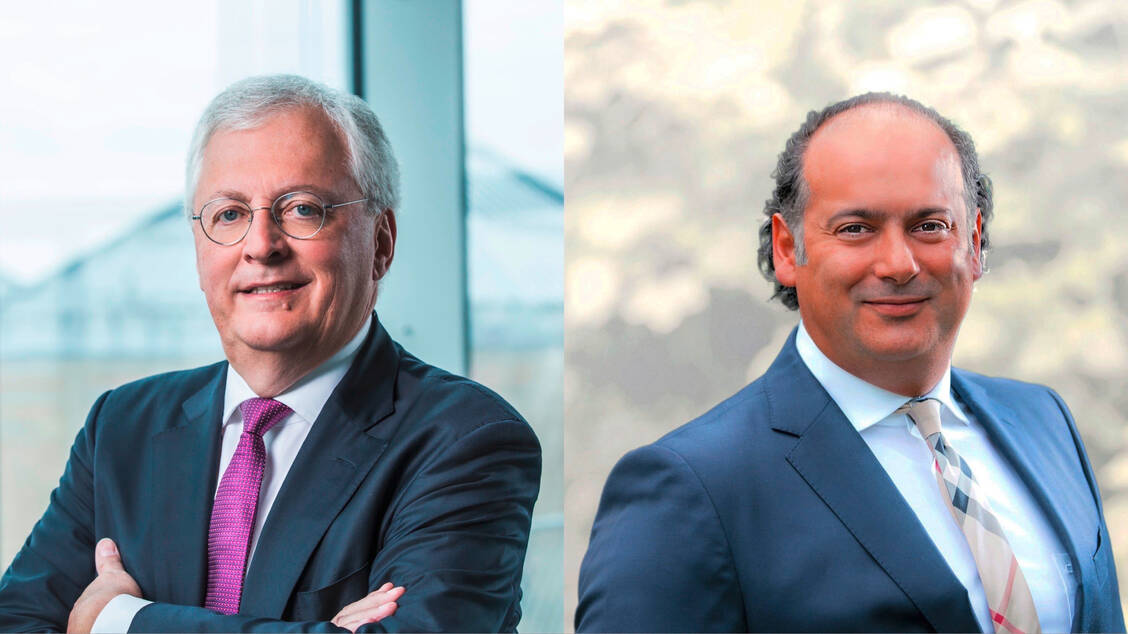 Die beiden Noventi-Chefs Hermann Sommer (li.) und Victor Castro verlassen den Dienstleistungskonzern mit sofortiger Wirkung. / Foto: NOVENTI