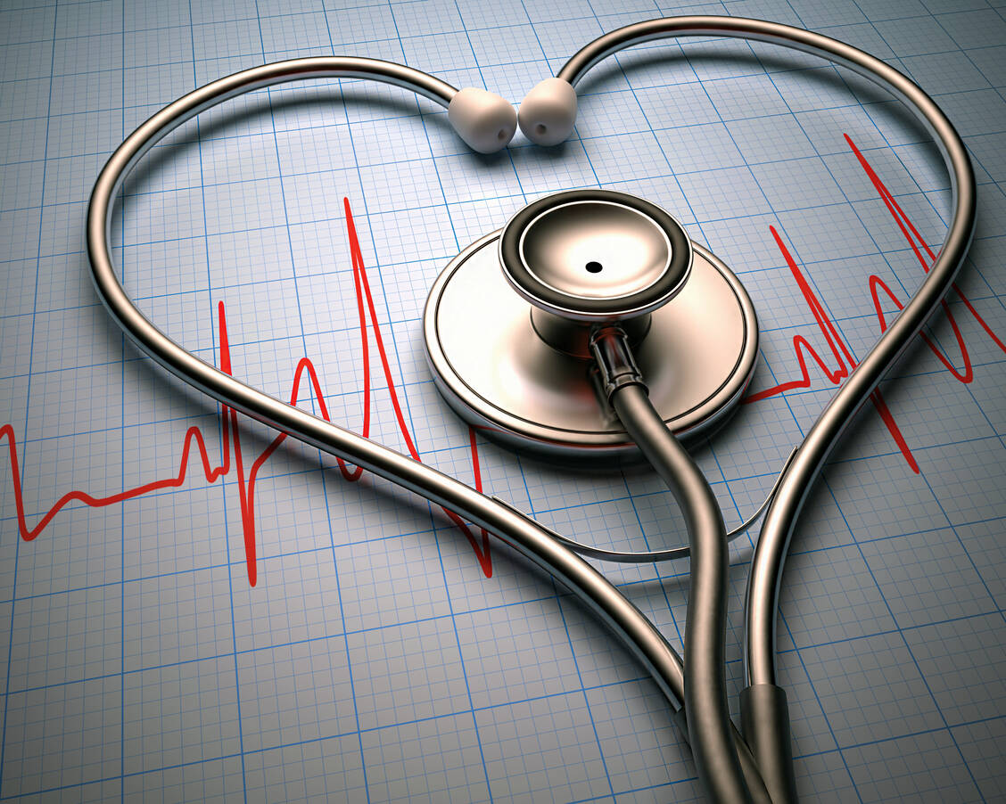 Ein EKG kann dem Arzt Hinweise geben auf eine Herzerkrankung, die den Herzschlag beeinflusst. / Foto: Colourbox