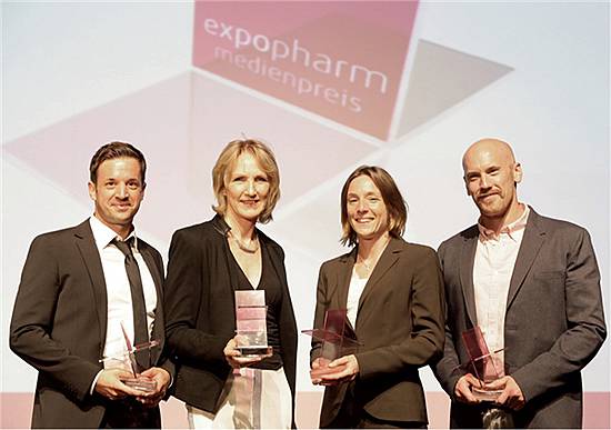 Von links:Marc Neller (Welt am Sonntag), Ursula Mense (Deutschlandfunk), Dr. Florentine Fritzen (FAS) und Philipp Kohlhöfer (GEO)
