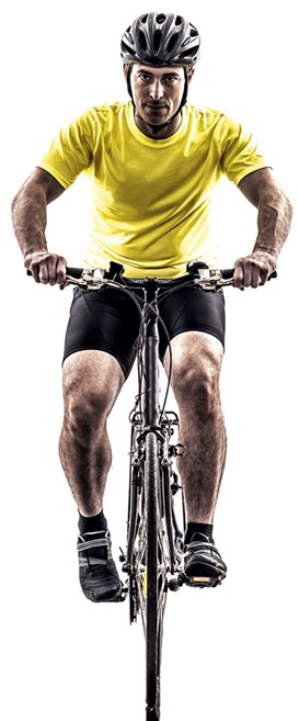 Ausdauersport wie Fahrrad­fahren beugt  Migräne vor.
<p class="fotonachweis">Foto: iStock/Ostill</p>