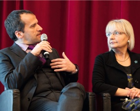 Marlies Volkmer (SPD) folgte den Ausführungen von Michael Hennrich (CDU). Seine Meinung teilte sie aber meist nicht.