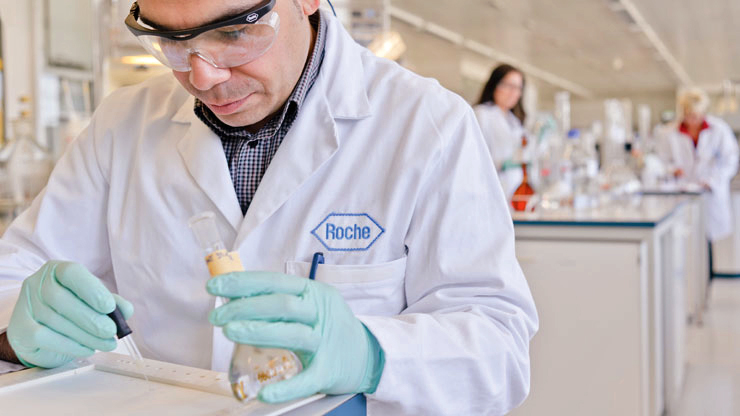 Roche ist eines der forschungsstärksten Pharmaunternehmen weltweit mit Fokus auf der Onkologie. / Foto: Roche