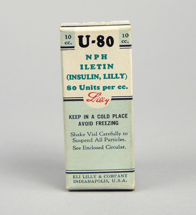 Amerikanisches NPH-Insulin, 1956 / Foto: National Museum of American History