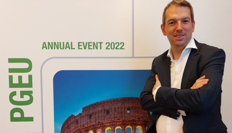 Koen Straetmans ist seit 2020 Präsident der Belgischen Pharmazeutischen Vereinigung (APB).  / Foto: PGEU/Federfarma