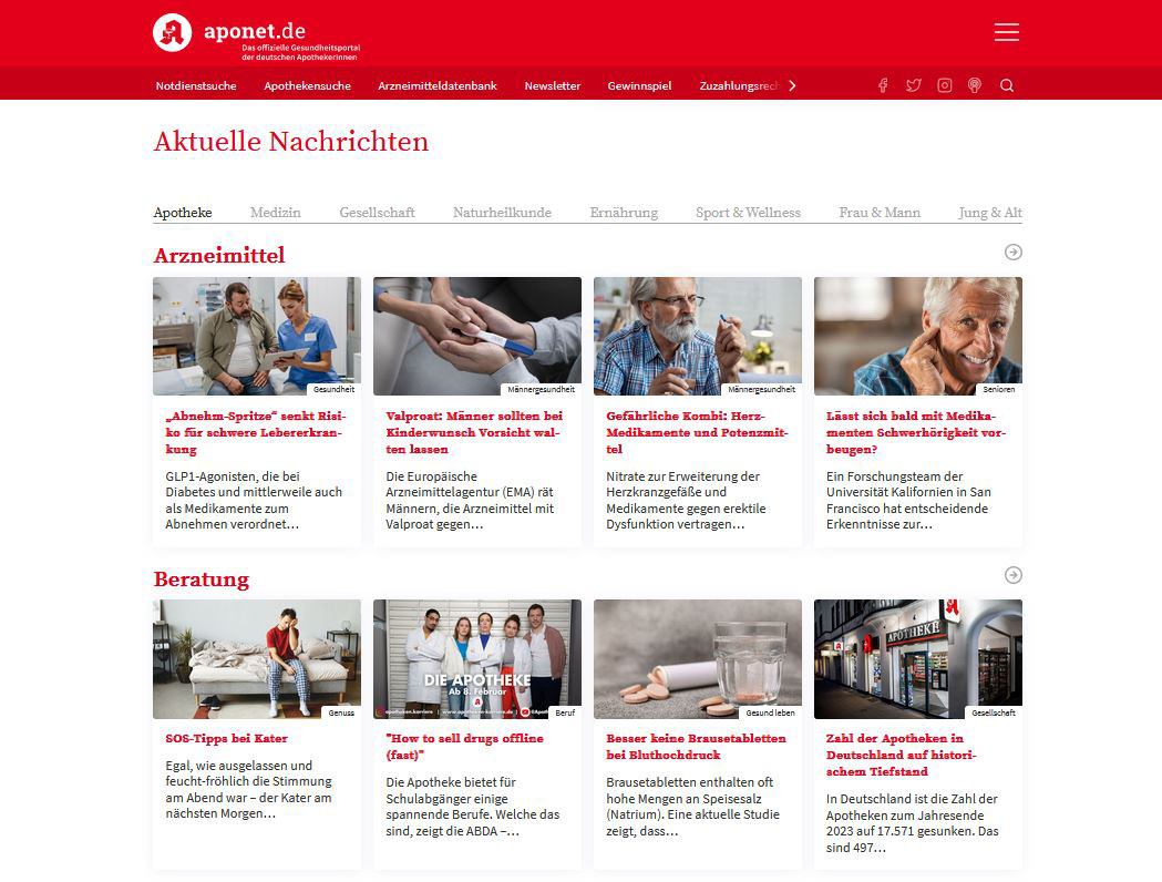 Foto: aponet.de (Screenshot)