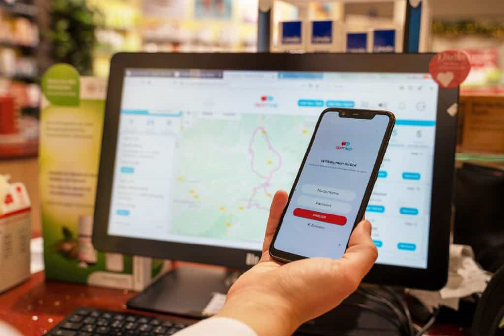 Die Nachfrage nach optimierter Botendienst-Routenplanung steigt – nicht zuletzt wegen des Card-Link-Verfahrens. / Foto: Apomap