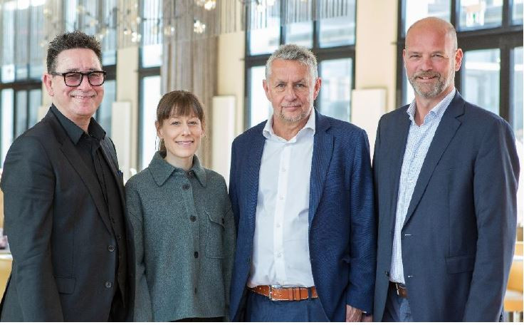 Der neue BVDAK-Vorstand (v. l.): Frank Baer, Meike Appelrath, Stefan Hartmann und Lars Horstmann. / © BVDAK