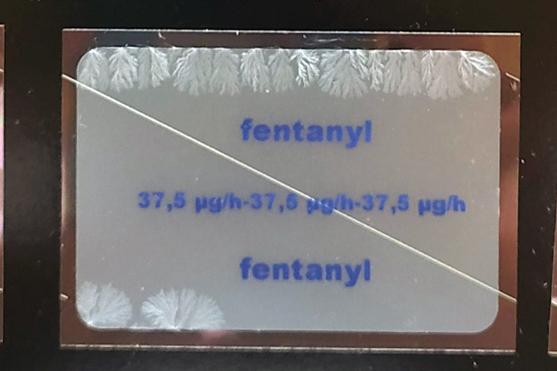 Die Patienten kennen ihre Fentanyl-Matrixpflaster in der Regel klar oder matt transparent.
