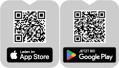 Den QR-Code scannen und die App Avoxa Kiosk im App Store für iOS oder Google Play Store für Android herunterladen.